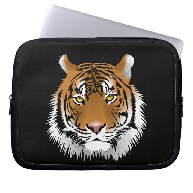 Capa Para Notebook Tigre Face (Frente)