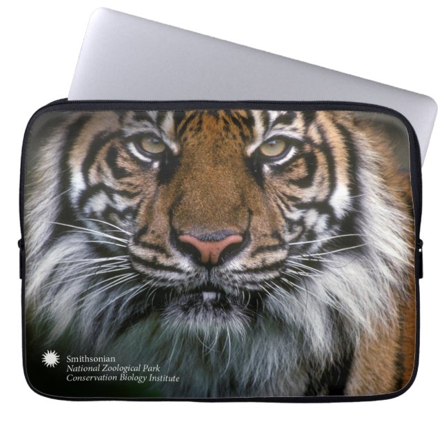Capa Para Notebook Tigre Soyono de Smithsonian | Sumatran (Frente)