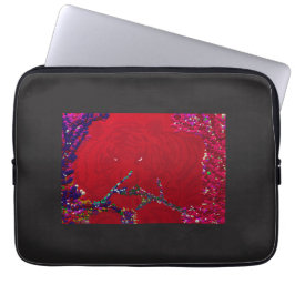 Capa Para Notebook Tigre Vermelho no Elysium Estojo para Laptop