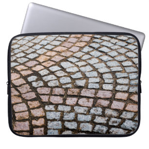 Capa Para Notebook Tijolos castanhos e vermelhos