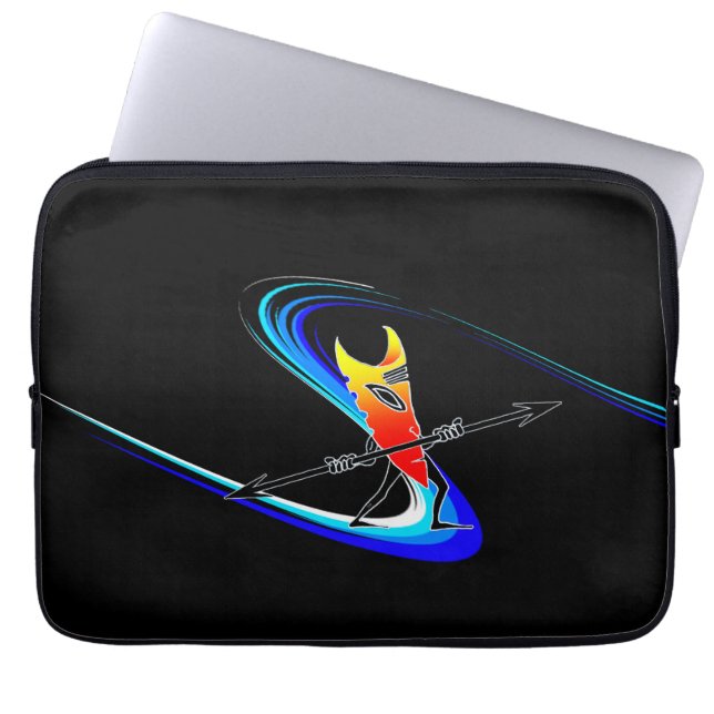 Capa Para Notebook Tiki Surfer (Frente)