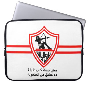 Capa Para Notebook Time de Futebol Egípcio Zamalek SC Fãs do Zamalek