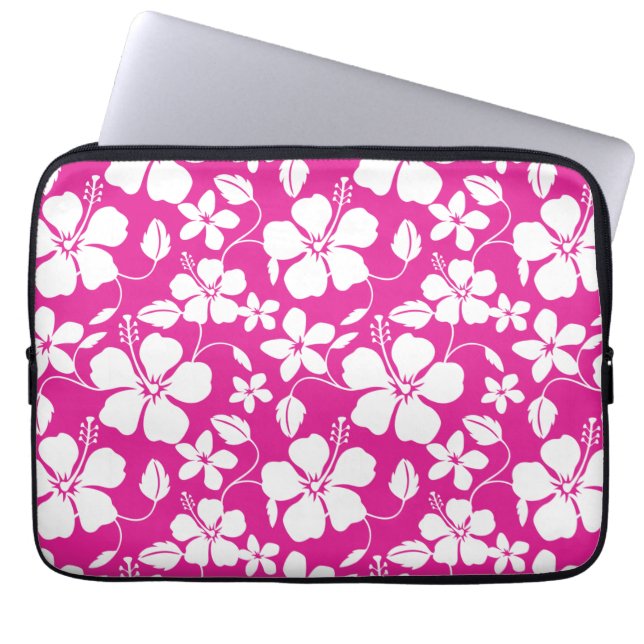 CAPA PARA NOTEBOOK TINTA QUENTE HAWAIIAN HULA (HIBISCUS) (Frente)