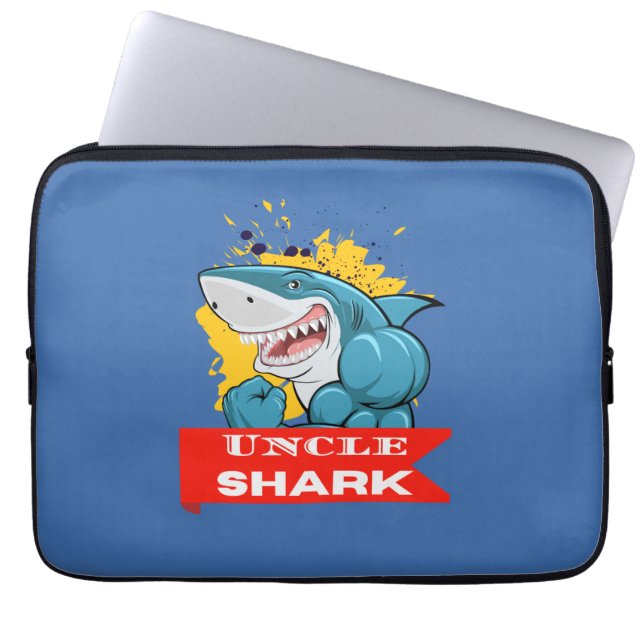 CAPA PARA NOTEBOOK TIO SHARK (Frente)