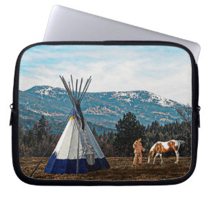 Capa Para Notebook Tipi - Campo de inverno