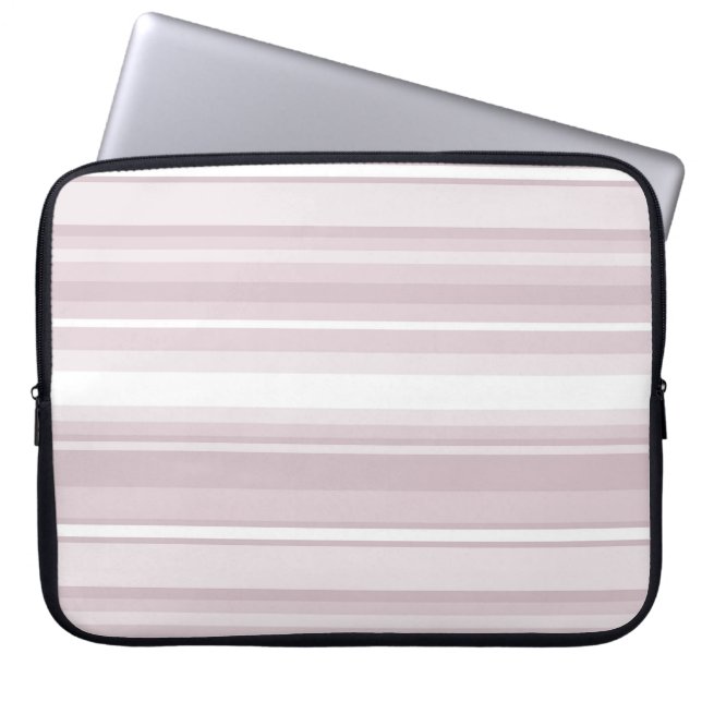 Capa Para Notebook tiras rosa rosa quartzo (Frente)