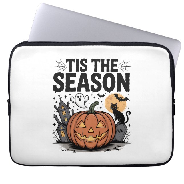Capa Para Notebook Tis the Season Halloween (Frente)