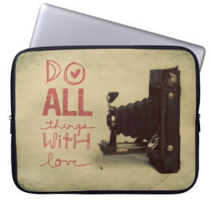 Capa Para Notebook Todas as coisas com amor