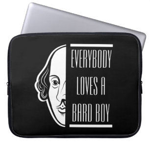 Capa Para Notebook Todo Mundo Adora Um Bard Boy Shakespeare Thespian