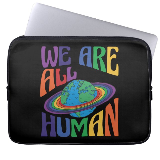 Capa Para Notebook Todos Somos Humanos Lgbt Ord Mês Lgbtq (Frente)