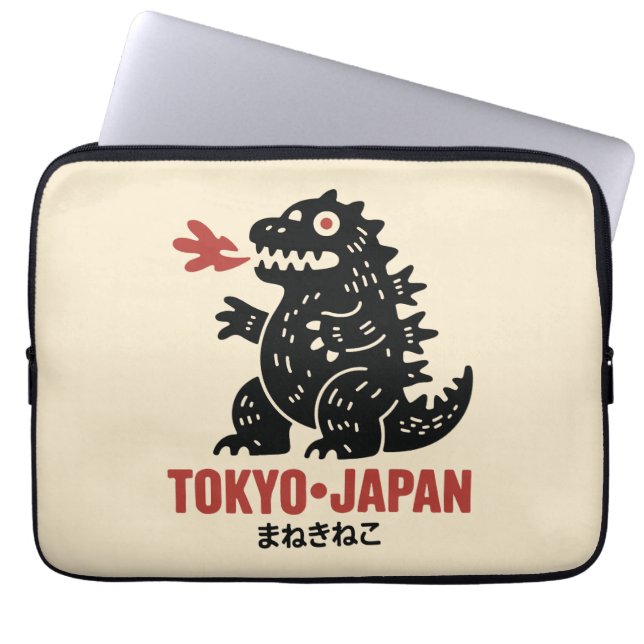Capa Para Notebook Tokyo Japan dragon  (Frente)