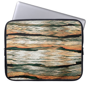 Capa Para Notebook tons pastel abstrato cor neutra geo tingido