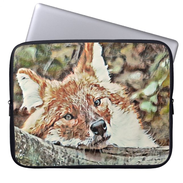 Capa Para Notebook Toony Fox (Frente)