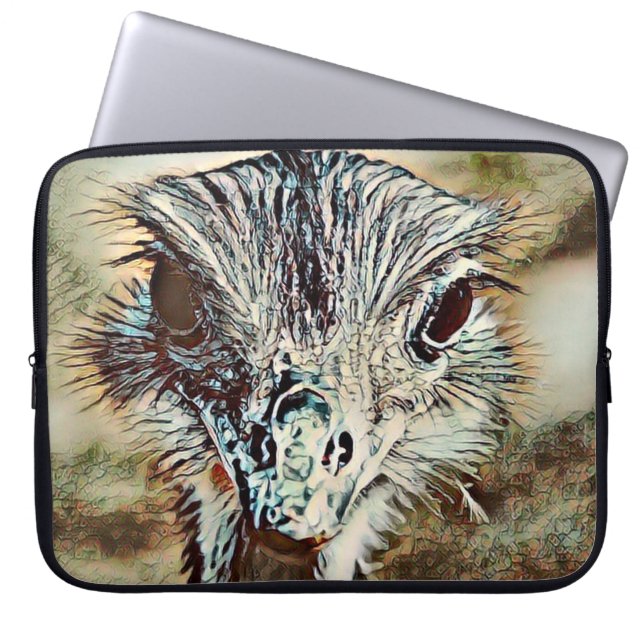 Capa Para Notebook toony ostrich (Frente)