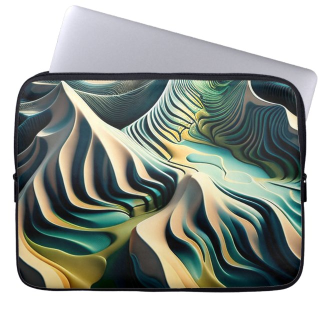 Capa Para Notebook Topographic Currents (Frente)