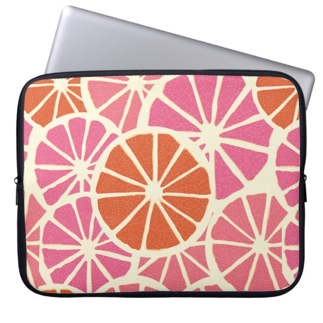 Capa Para Notebook Toranjas (grapefruit), em pedaços, sem costura, de (Frente)