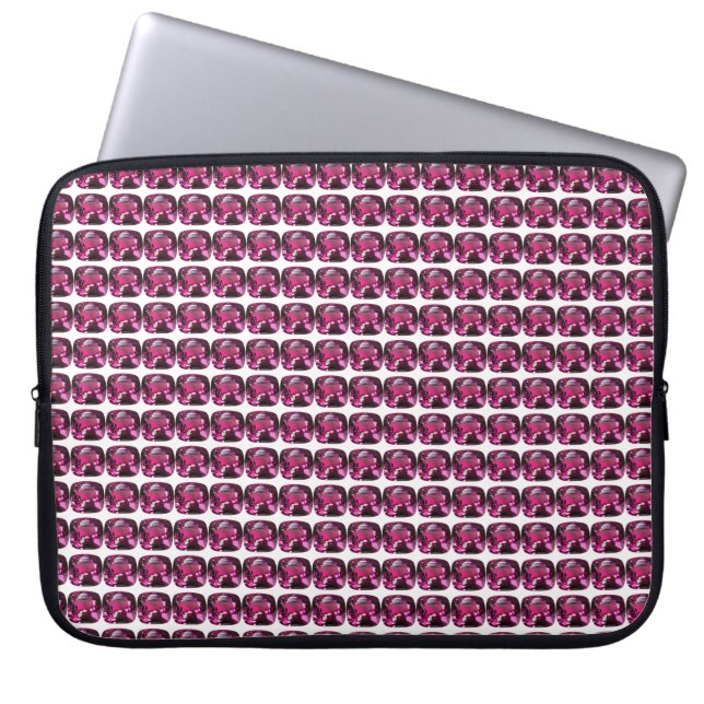Capa Para Notebook Tormaline Gemstone Pink (Frente)