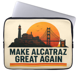 Capa Para Notebook Torne O Excelente Alcatraz Engraçado Novamente