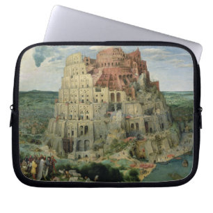 Capa Para Notebook Torre de Babel, 1563 (óleo no painel)