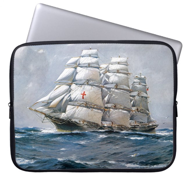 Capa Para Notebook Tosquiadeira da navigação de Dreadnought (Frente)