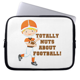 Capa Para Notebook Totalmente loucos sobre o futebol
