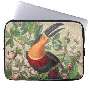 Capa Para Notebook Toucan Jungle Tropical Bird Beauful Antiguidade