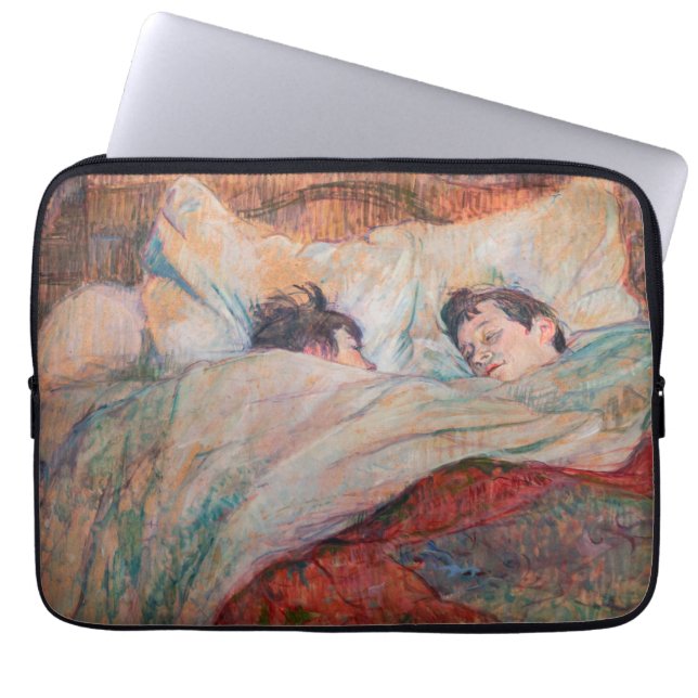 Capa Para Notebook Toulouse-Lautrec - A Cama (Frente)