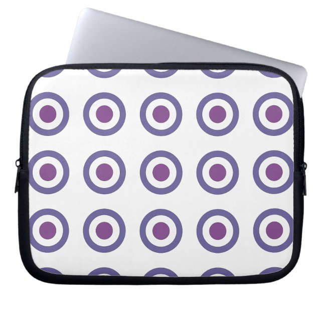 Capa Para Notebook Touro-olho roxo (Frente)
