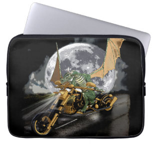 Capa Para Notebook Trabalho de arte de Dragão e Fantasia da Lua