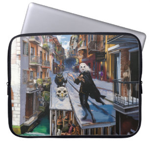 Capa Para Notebook Trabalho Sombra Oculta Arte AI de Recuperação Test