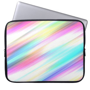 Capa Para Notebook Traços do Pincel Arco-Íris do Pastel