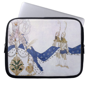 Capa Para Notebook Traje o design para a rainha e suas páginas, de S