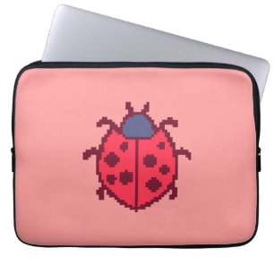 Capa Para Notebook Travesseiro decorativo de inseto de ladybug com pi