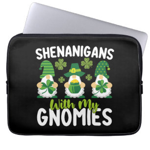 Capa Para Notebook Travessuras Com Meus Gnomos Gnome Dia de São Patrí