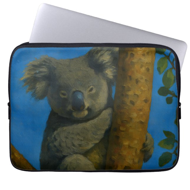Capa Para Notebook Tree Hugger - Koala, na Canopia (Frente)
