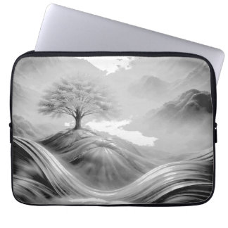 Capa Para Notebook Tree of Serenity, a breathtaking fusion of nature.