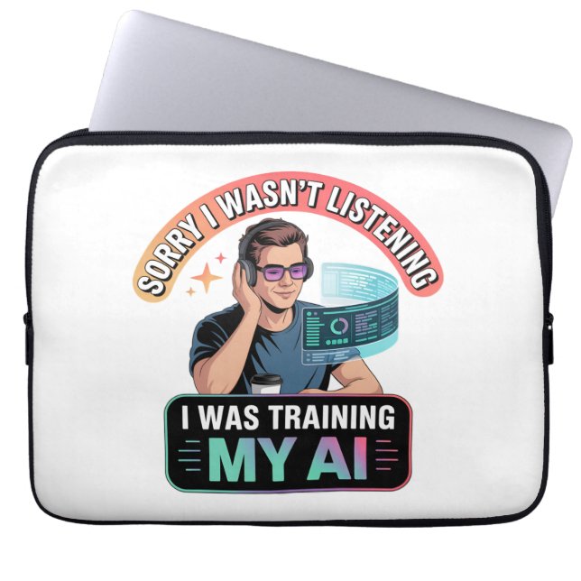 Capa Para Notebook Treinando Minha Cotação Artificial de Inteligência (Frente)