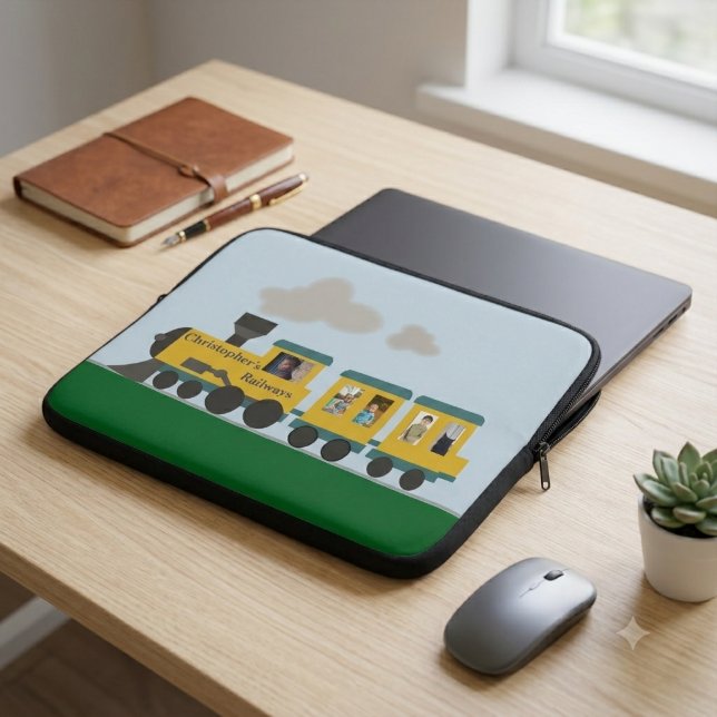 Capa Para Notebook Trem Personalizável (Criador carregado)