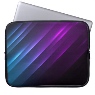 Capa Para Notebook Trendy Abstrato Shiny Neon Lights Bolsa de laptop