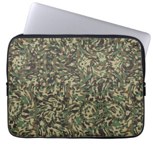 Capa Para Notebook Trendy Camouflage Green