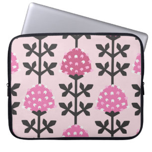 Capa Para Notebook Trevo floral de trevo, estilo escandinavo, sem cos