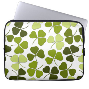 Capa Para Notebook Trevo Verde em uma Variedade de Tons
