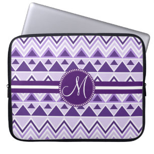Capa Para Notebook Triângulos tribais astecas das montanhas de Andes