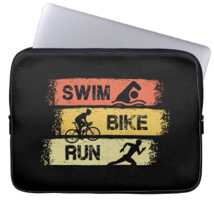 Capa Para Notebook Triathlon - Natação Bike Run