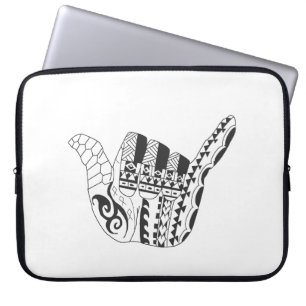 Capa Para Notebook Tribal, surf acima