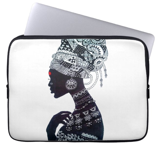 Capa Para Notebook Tribal Women Design (Frente)