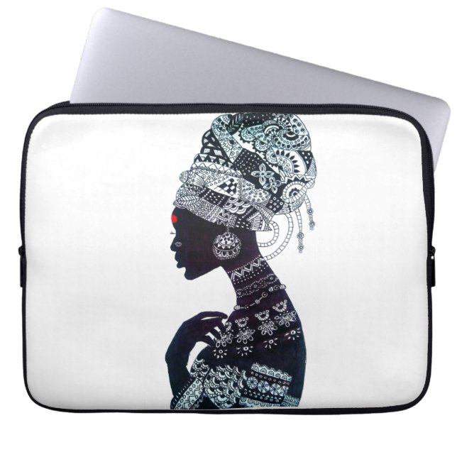 Capa Para Notebook Tribal Women Design (Frente)