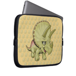 Capa Para Notebook Triceratops Cartoon