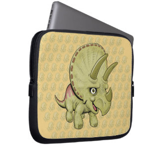 Capa Para Notebook Triceratops Cartoon
