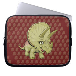 Capa Para Notebook Triceratops Cartoon